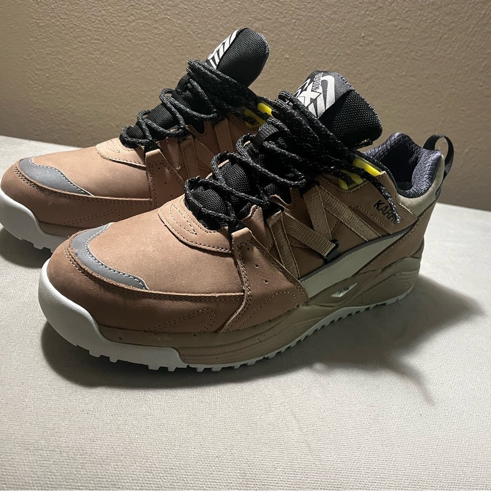 Karhu Fusion XC Waterproof W/Hydroguard 10 Beige Retail Orig $190 Asics New!